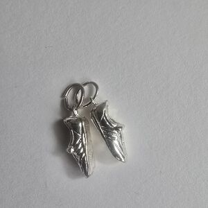 Silver Sneaker Charms Sterling 925 Silver